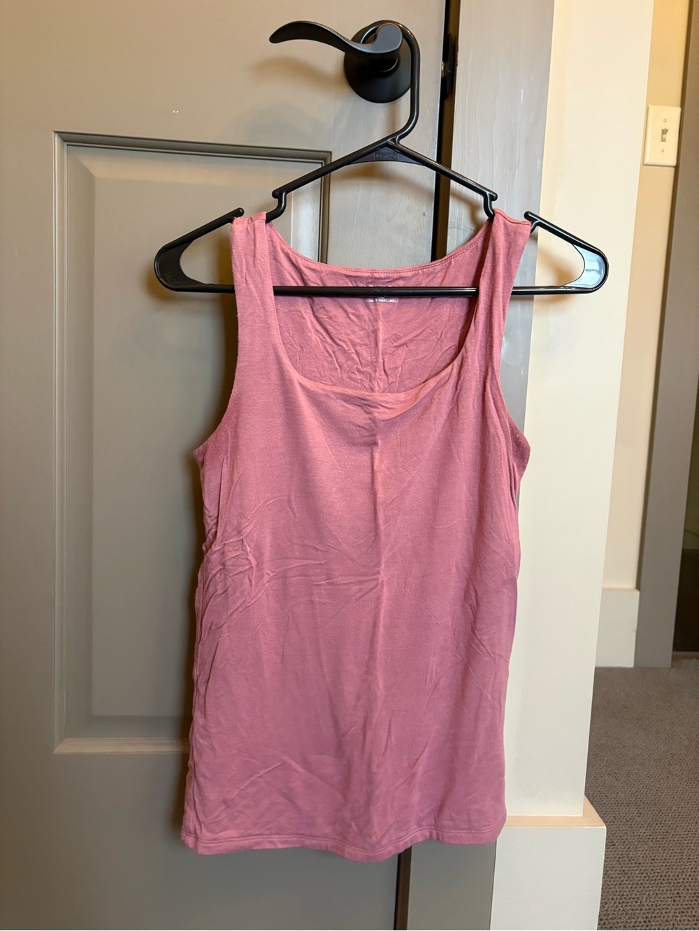 Maurices Pink Scoop Neck Tank Top